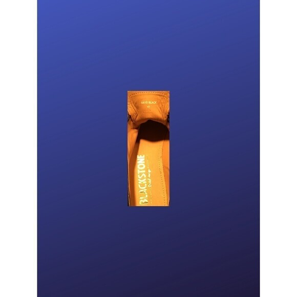 BLACKSTONE Luxury Brogue Wingtip Oxford, AM10 BLACK, Men’s 8.5/Women’s 10, NWOB - Picture 3 of 10